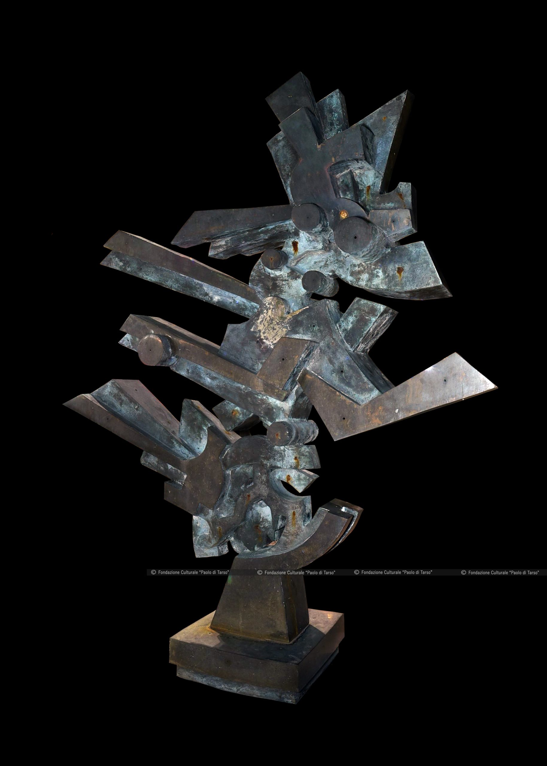 Metaverso Cosenza - MAB - Pinacoteca - "Senza titolo"; di Umberto MASTROIANNI, scultura in bronzo (riproduzione Bronzo S34/2019)